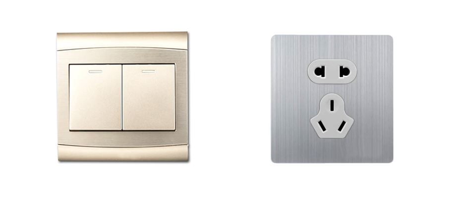 開(kāi)關(guān)、插座鋁面板